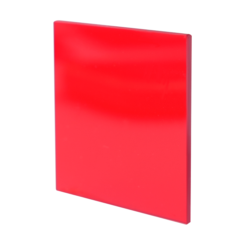 Roter Cut-Off-Glasfilter