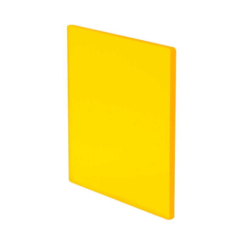 Goldgelber Cut-Off-Glasfilter